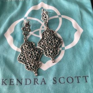 NWOT antique silver Renee earrings